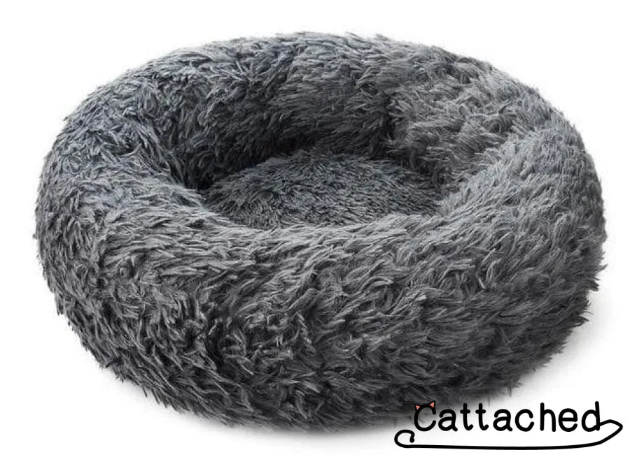 Marshmallow Cat Bed - Ultra Plush Cat Beds for Large Cats