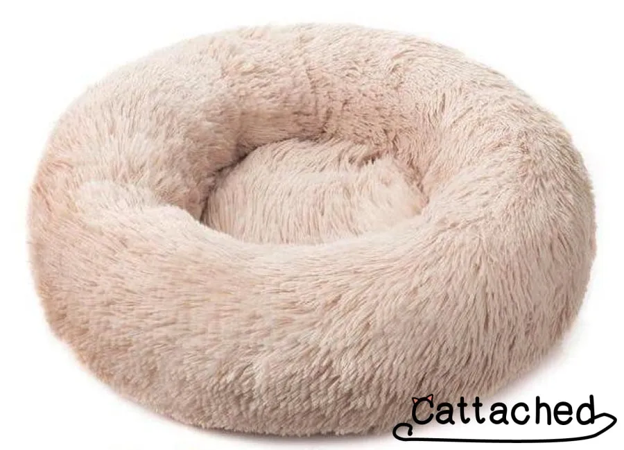Marshmallow Cat Bed - Ultra Plush Cat Beds for Large Cats