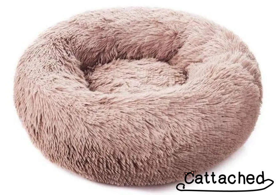 Marshmallow Cat Bed - Ultra Plush Cat Beds for Large Cats