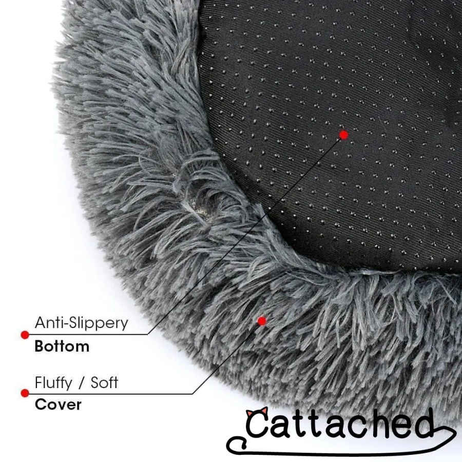 Marshmallow Cat Bed - Ultra Plush Cat Beds for Large Cats