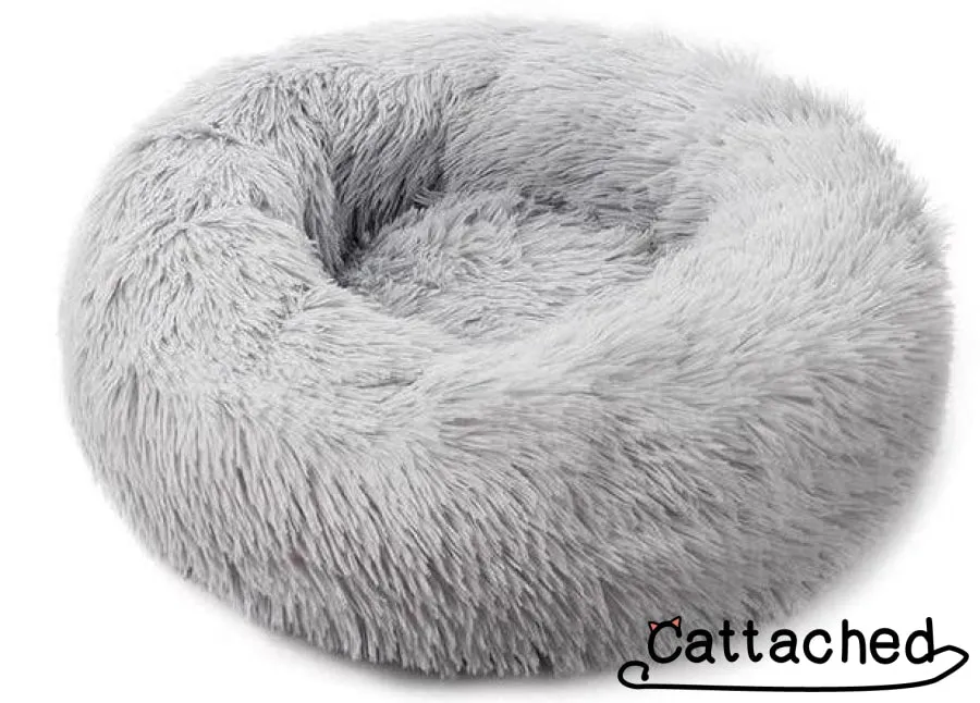 Marshmallow Cat Bed - Ultra Plush Cat Beds for Large Cats