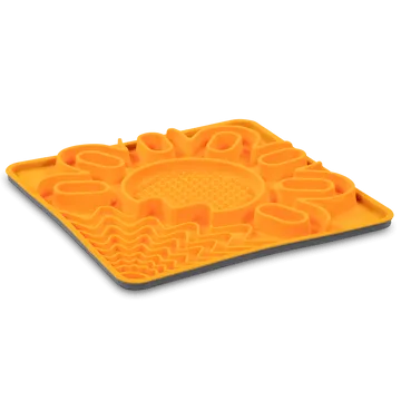 Messy Mutts Interactive Multi Mat Orange