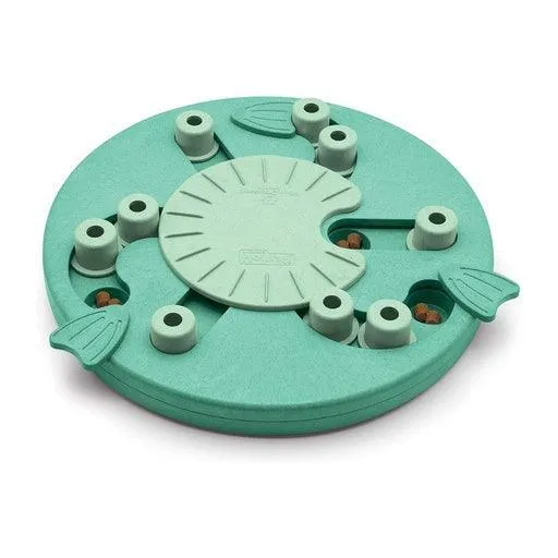 Nina Ottosson Dog Worker Treat Dispensing Interactive Dog Pet Toy Level 3 Board Puzzle Game Green