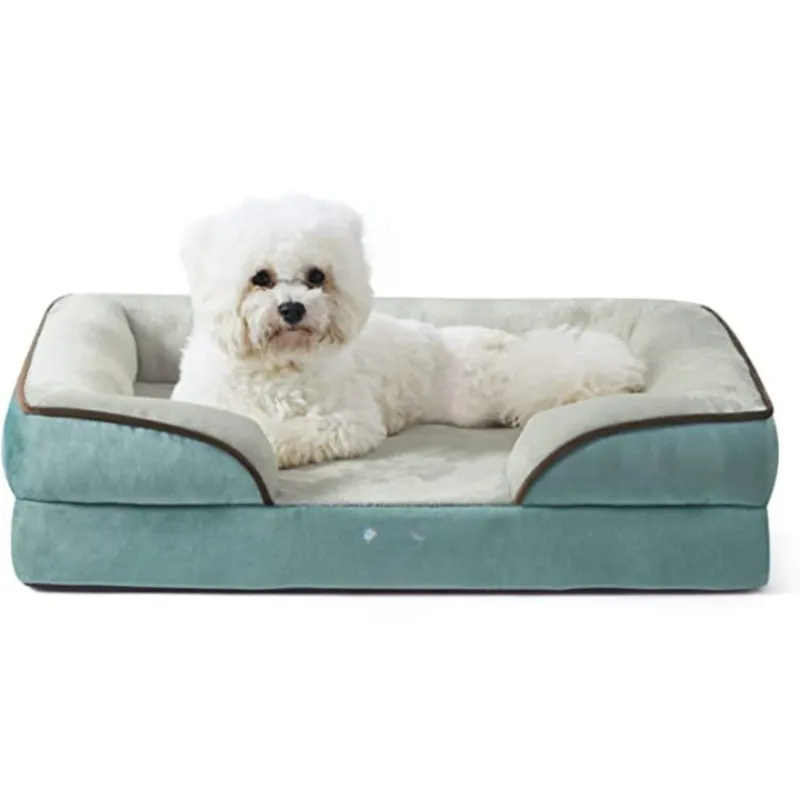 Orthopedic Dog bed - Waterproof , Foam Sofa with Nonskid Bottom Couch | Pet Bed for Dogs & Cats