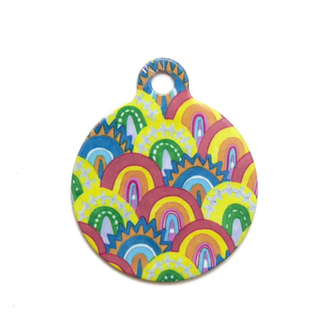 'Over the Rainbow' Pet Tag