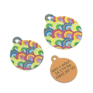 'Over the Rainbow' Pet Tag