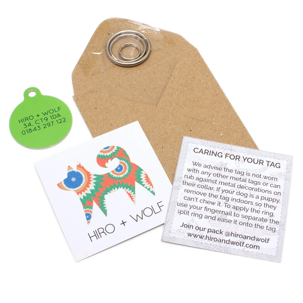 'Over the Rainbow' Pet Tag