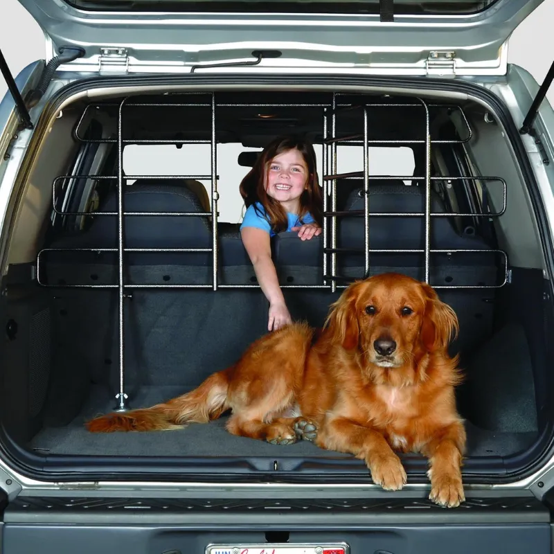 Pet Vehicle Barrier With Door