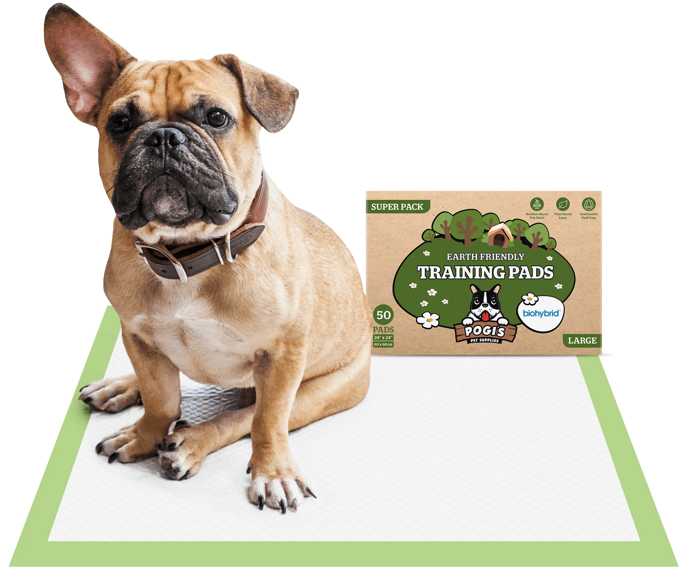 Pogi's Plant-Based Pet Training Pads