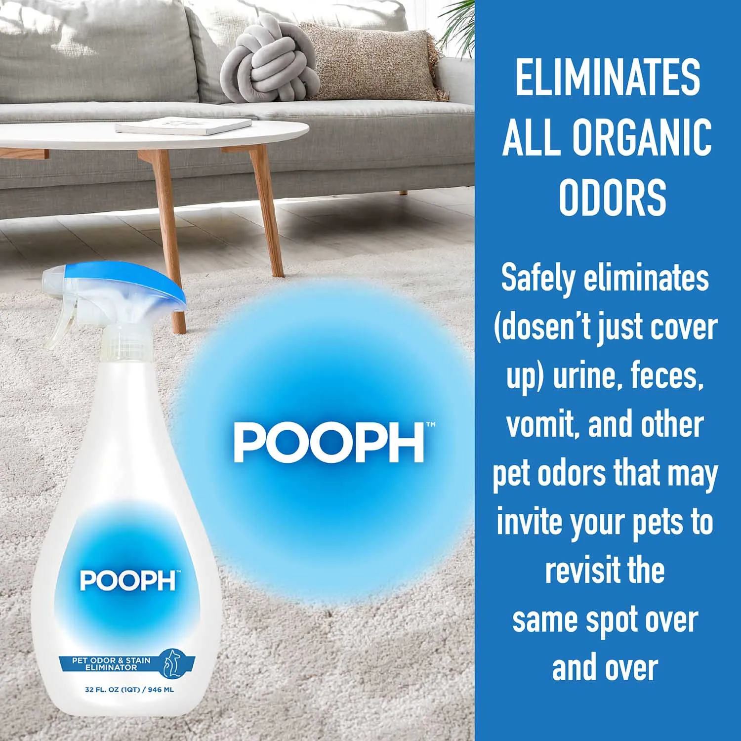 Pooph Pet Odor & Stain Eliminator