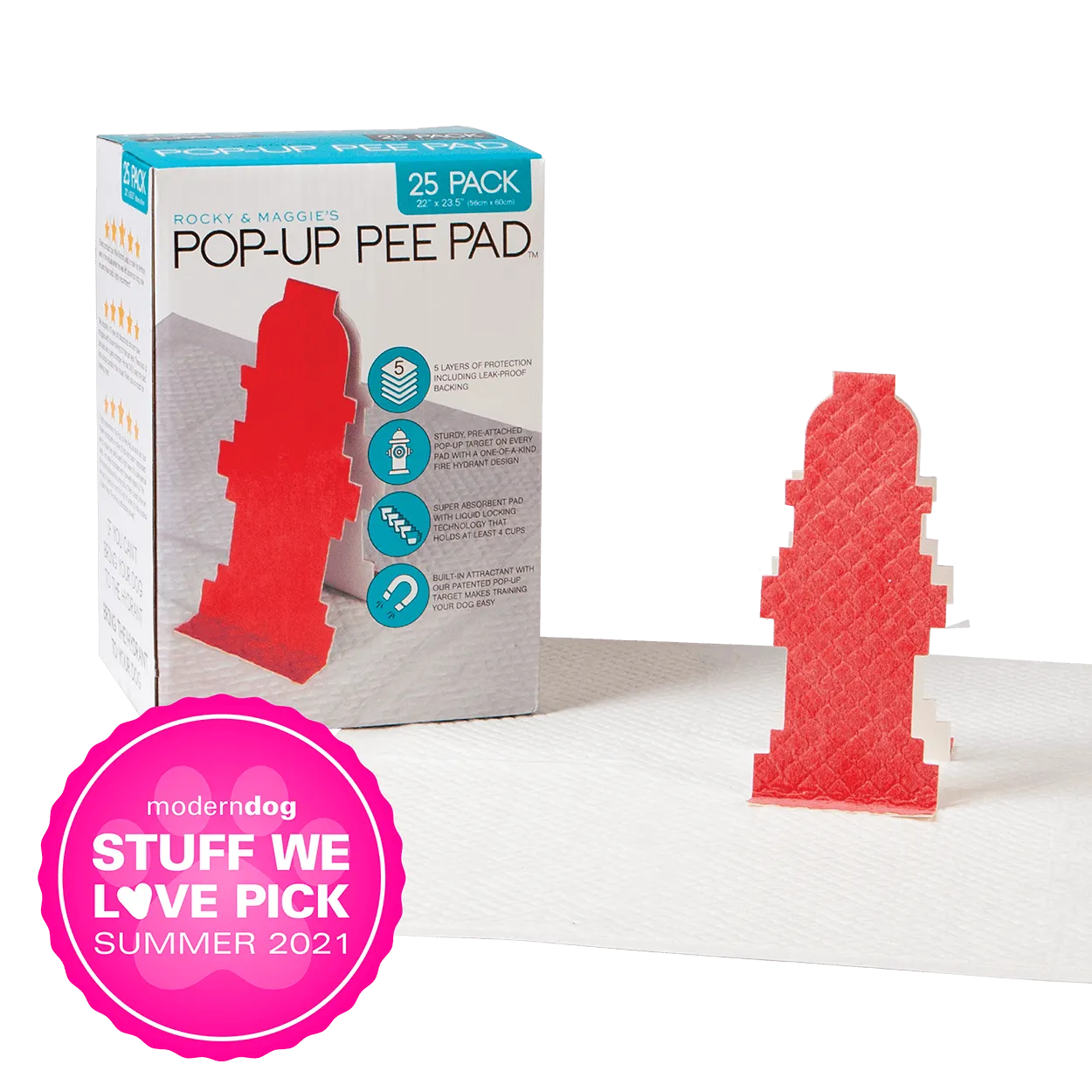 Pop-Up Pee Pad
