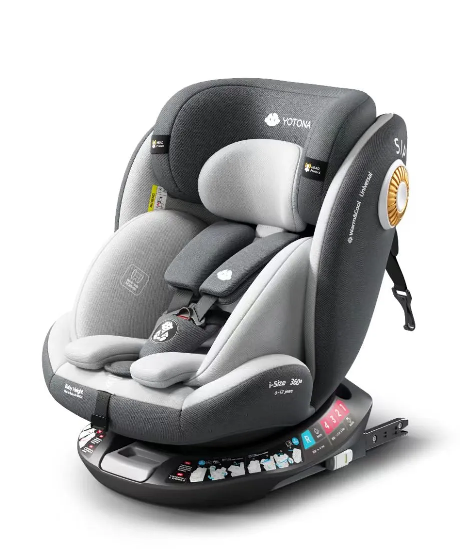 Premium Secure Swivel 360 i-Size Baby Car Seat