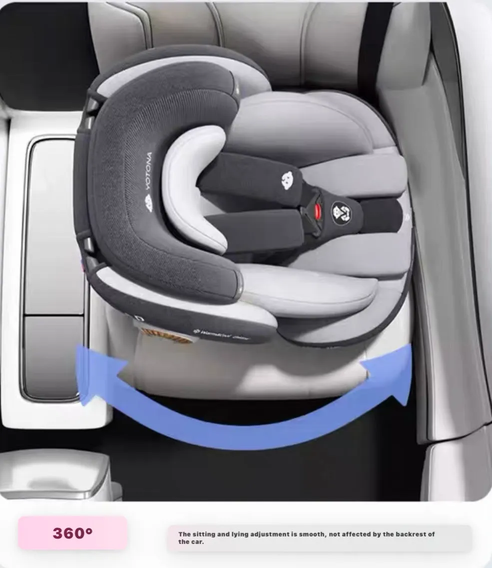 Premium Secure Swivel 360 i-Size Baby Car Seat