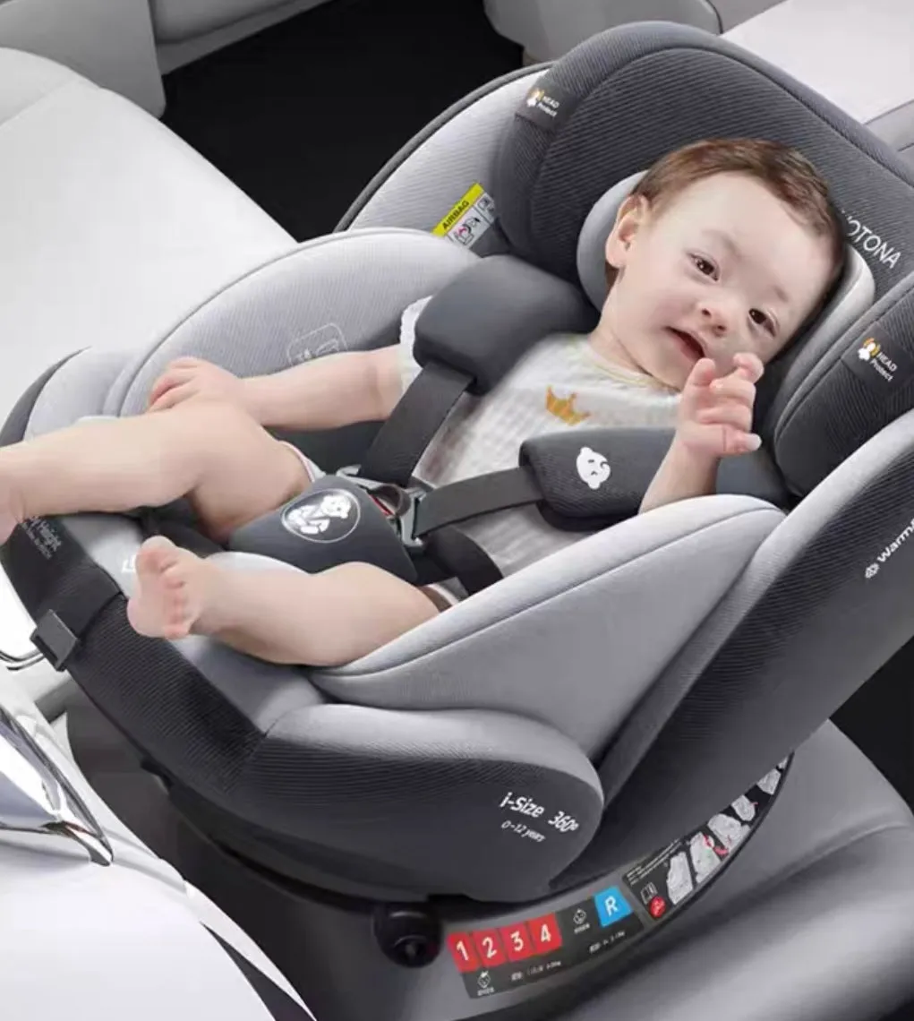 Premium Secure Swivel 360 i-Size Baby Car Seat