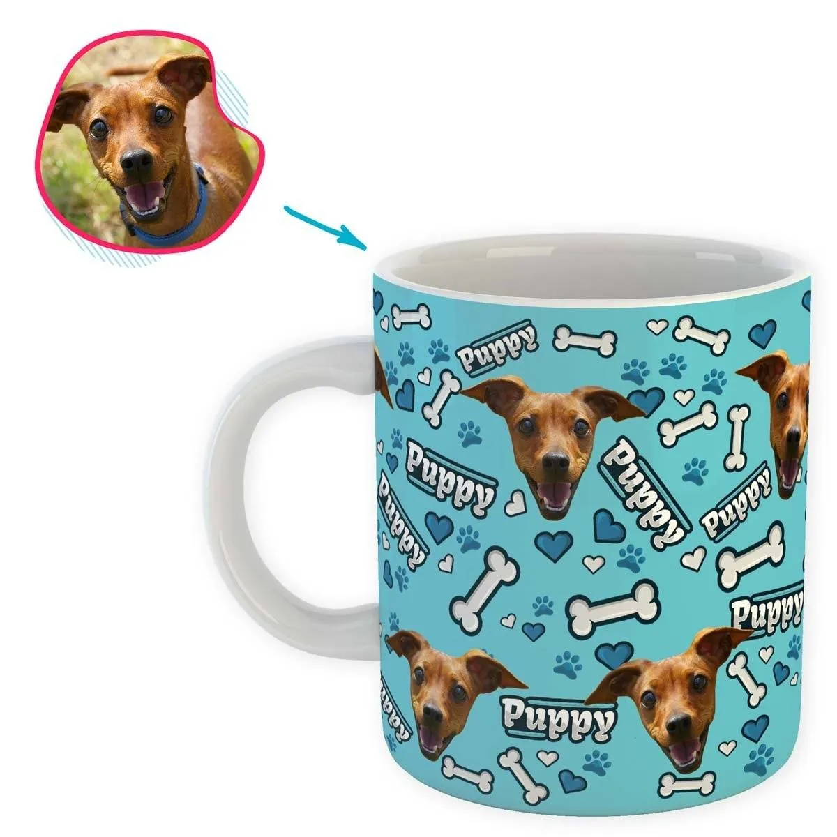 Puppy Personalized Mug