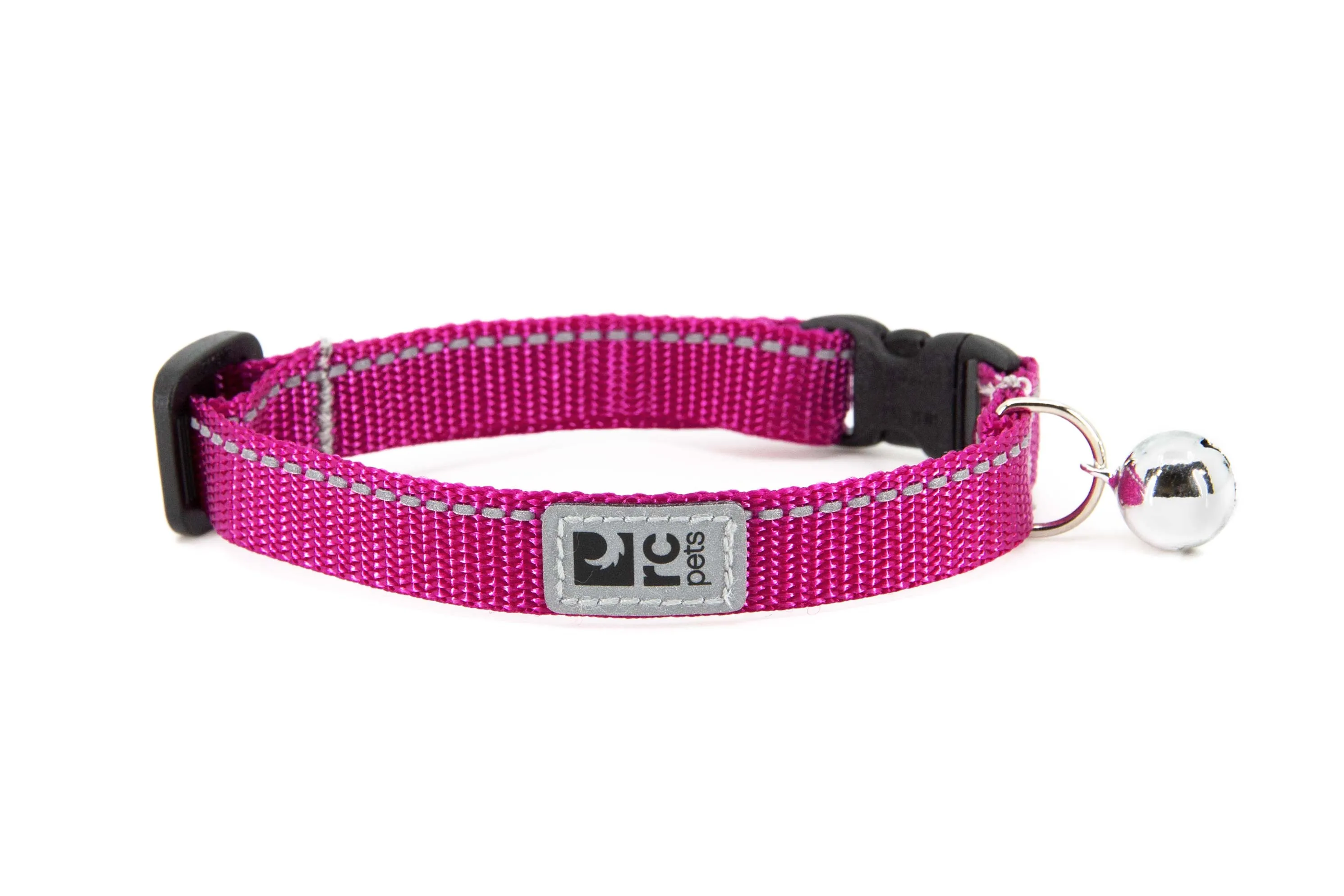 RC Pets Kitty Primary Breakaway Collar for Cats in Mulberry