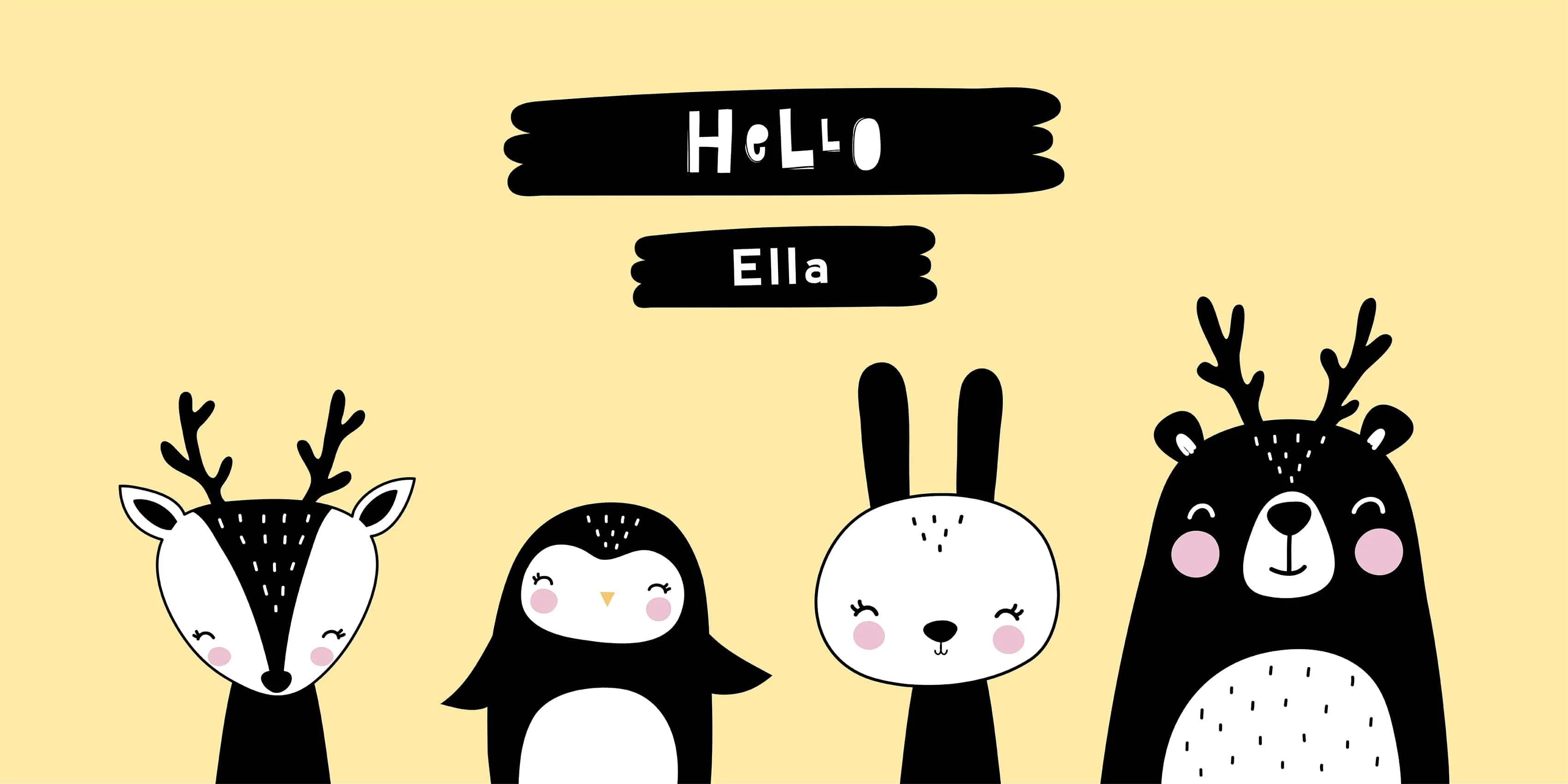 Rug Hello Personalized