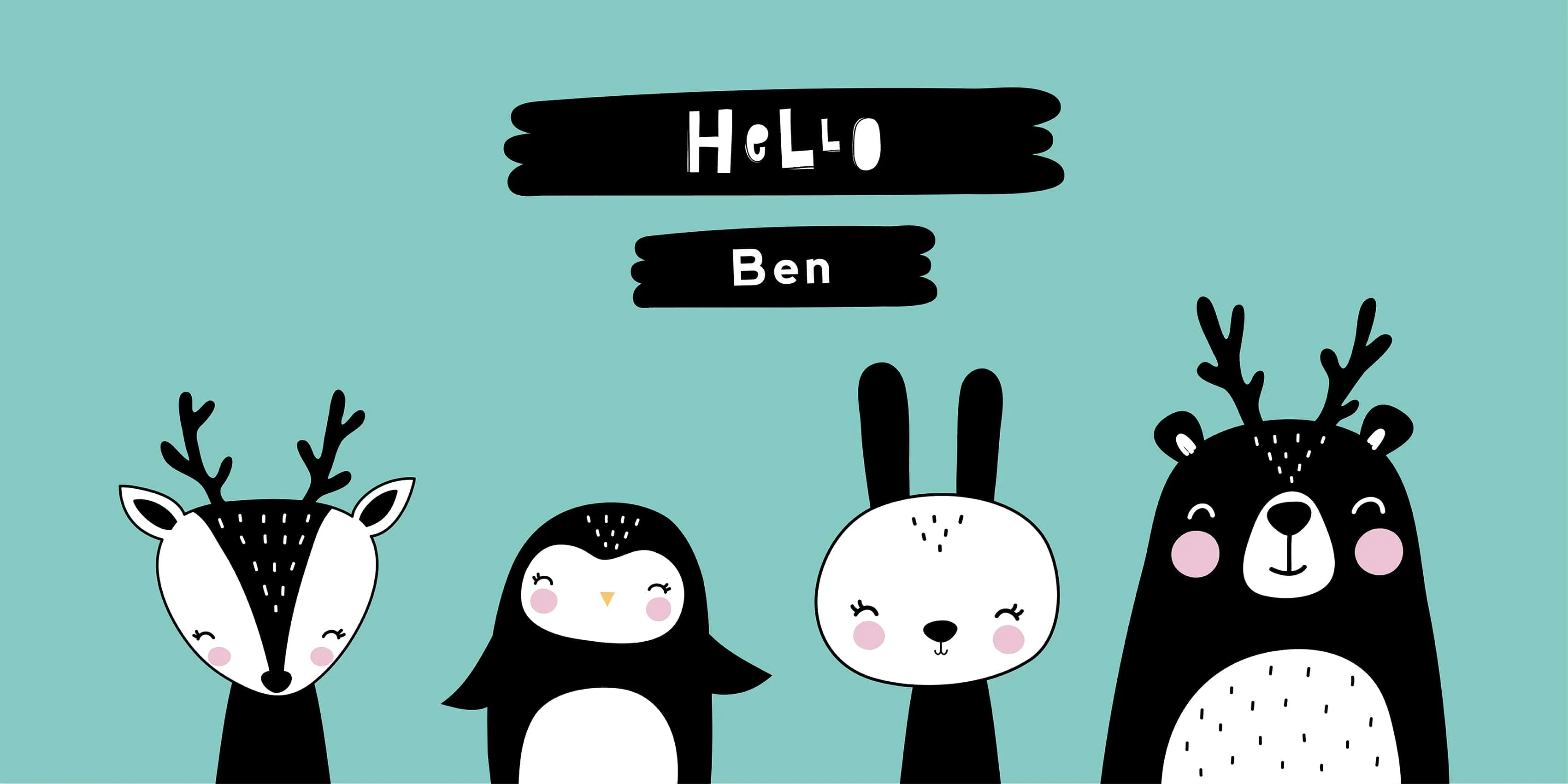 Rug Hello Personalized
