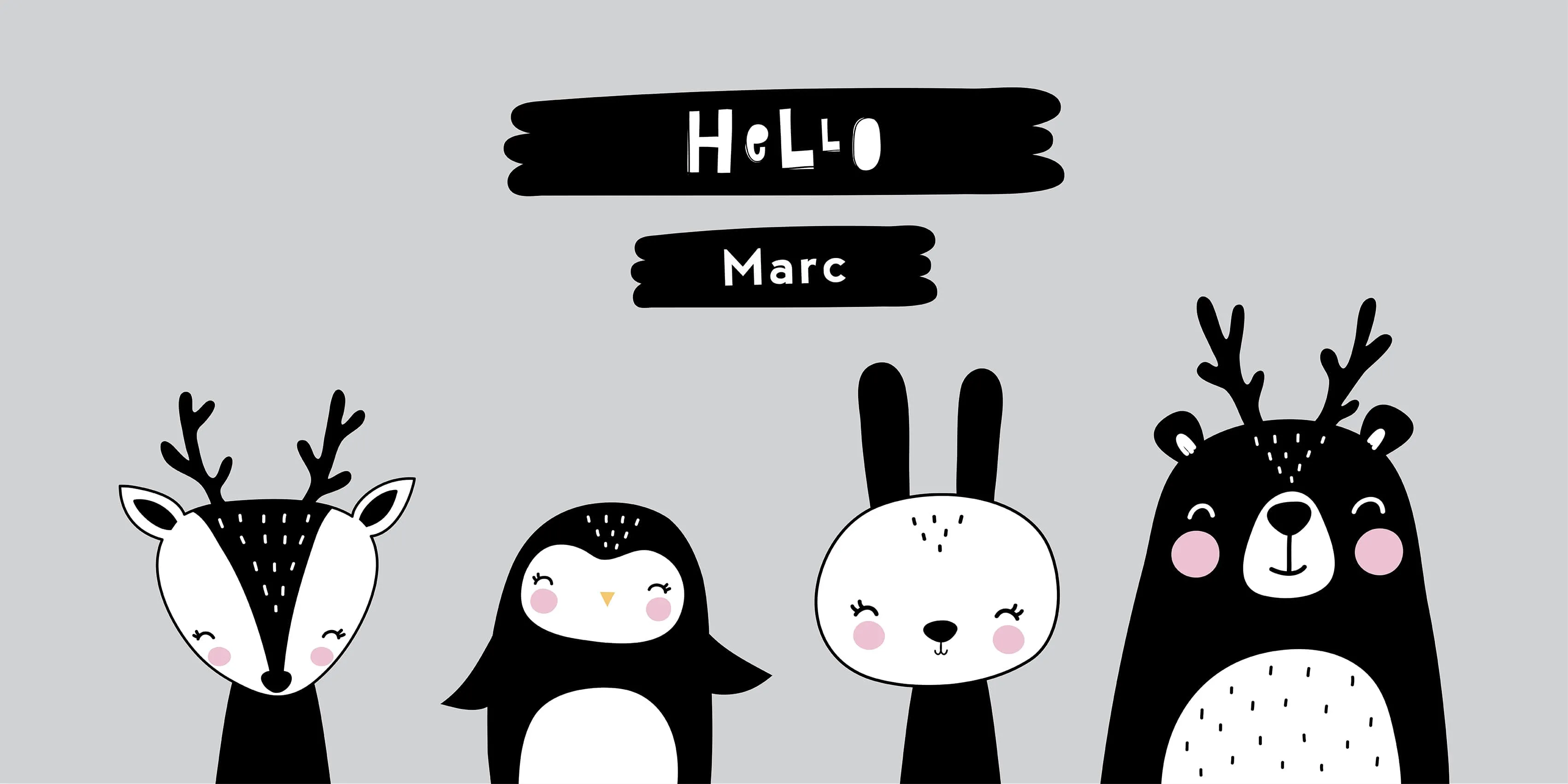 Rug Hello Personalized