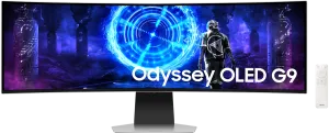 Samsung 49" Odyssey G9 LS49DG952SCXXK 240Hz 5120x1440 OLED (32:9) 曲面電競顯示器(HDMI2.1) (換領中心 Free Samsung Tab A9 )