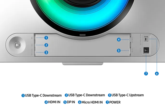Samsung 49" Odyssey G9 LS49DG952SCXXK 240Hz 5120x1440 OLED (32:9) 曲面電競顯示器(HDMI2.1) (換領中心 Free Samsung Tab A9 )