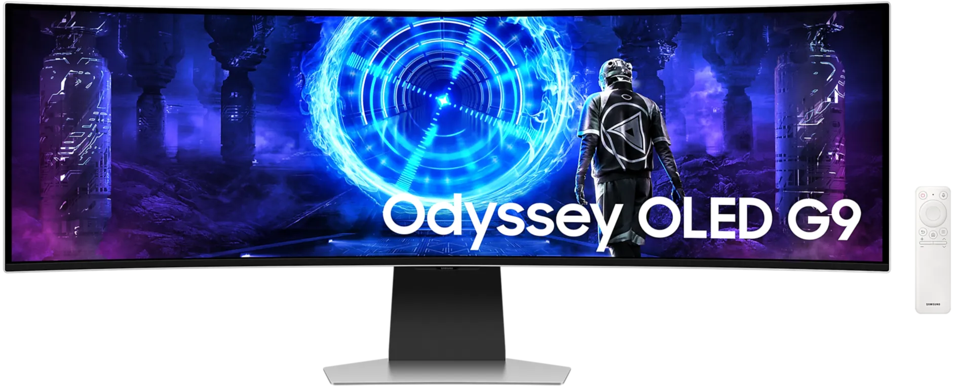 Samsung 49" Odyssey G9 LS49DG952SCXXK 240Hz 5120x1440 OLED (32:9) 曲面電競顯示器(HDMI2.1) (換領中心 Free Samsung Tab A9 )