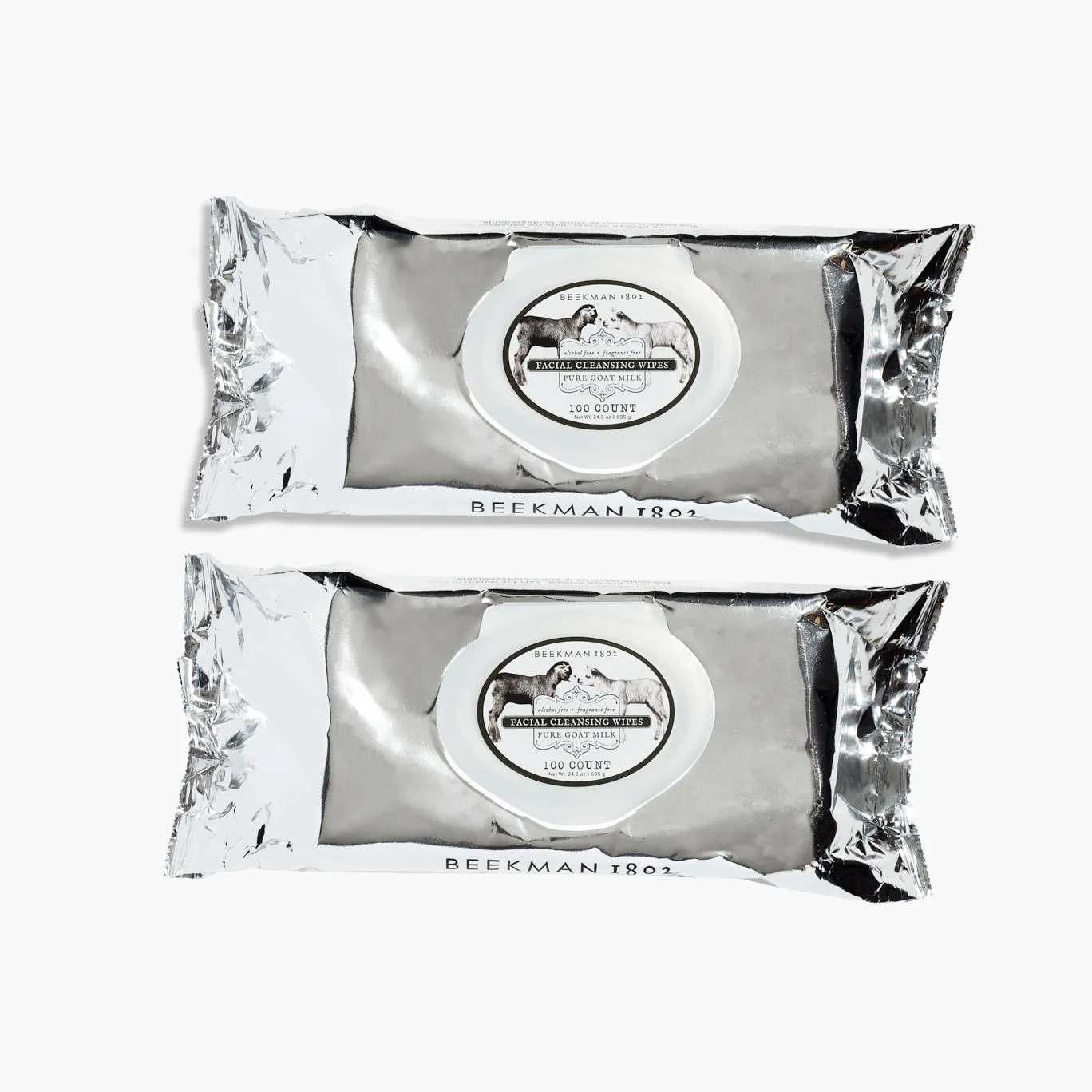 Supersized Pure Face Wipes Duo - Fragrance Free