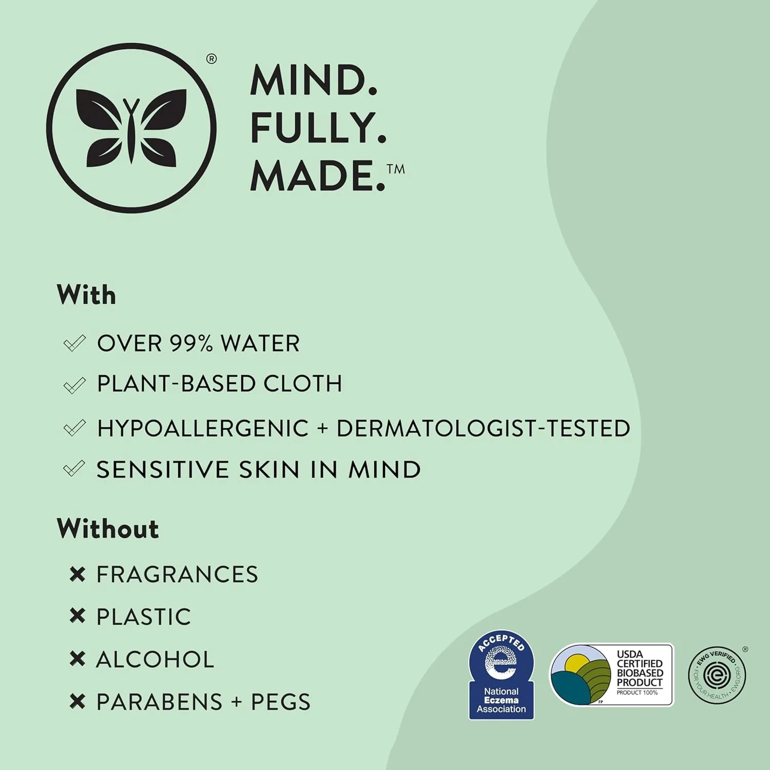 The Honest Company Wet Wipes - Hypoallergenic, EWG Verified, 99% Water - 648 Count