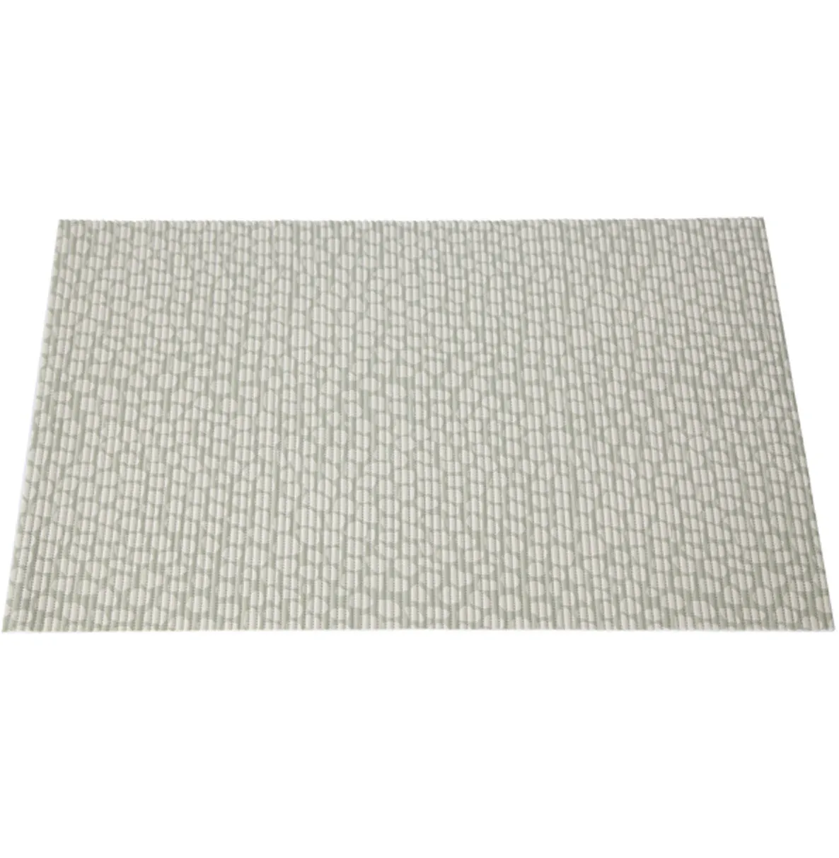 The Original Ribbed Foam Litter Mat - Khaki Dot