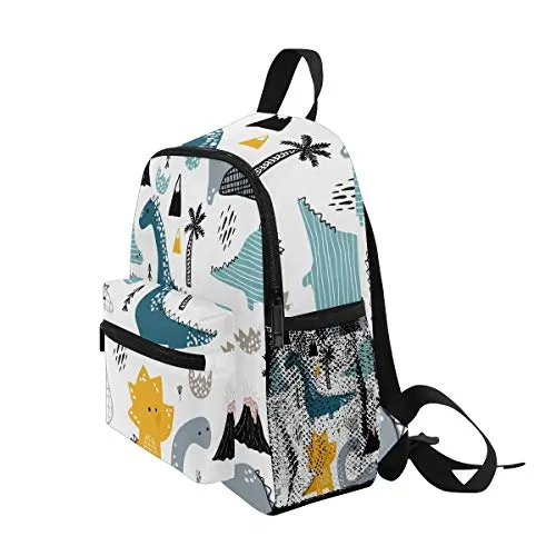 Toddler Dinosaur Backpack - Schoolbag for Boys and Girls