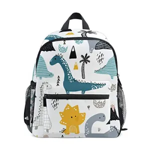 Toddler Dinosaur Backpack - Schoolbag for Boys and Girls