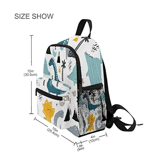 Toddler Dinosaur Backpack - Schoolbag for Boys and Girls