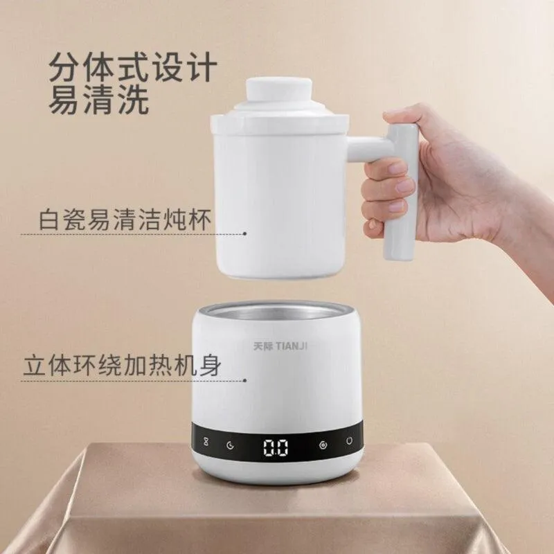 Tonze Mini Ceramic Stewed Health Cup DGD06-06BD Fully Automatic Multi-function Smart Appointment 600ml