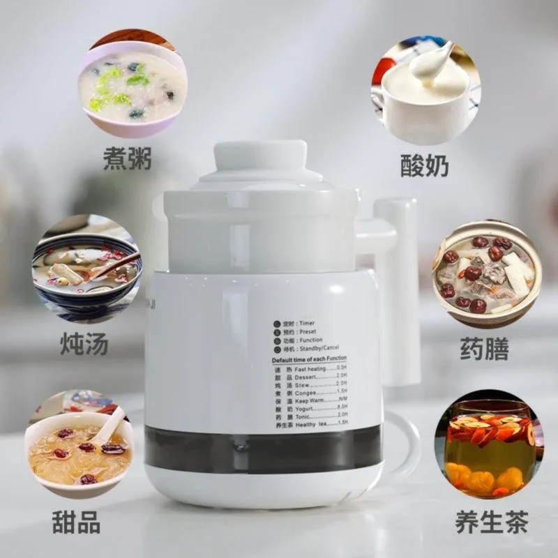 Tonze Mini Ceramic Stewed Health Cup DGD06-06BD Fully Automatic Multi-function Smart Appointment 600ml